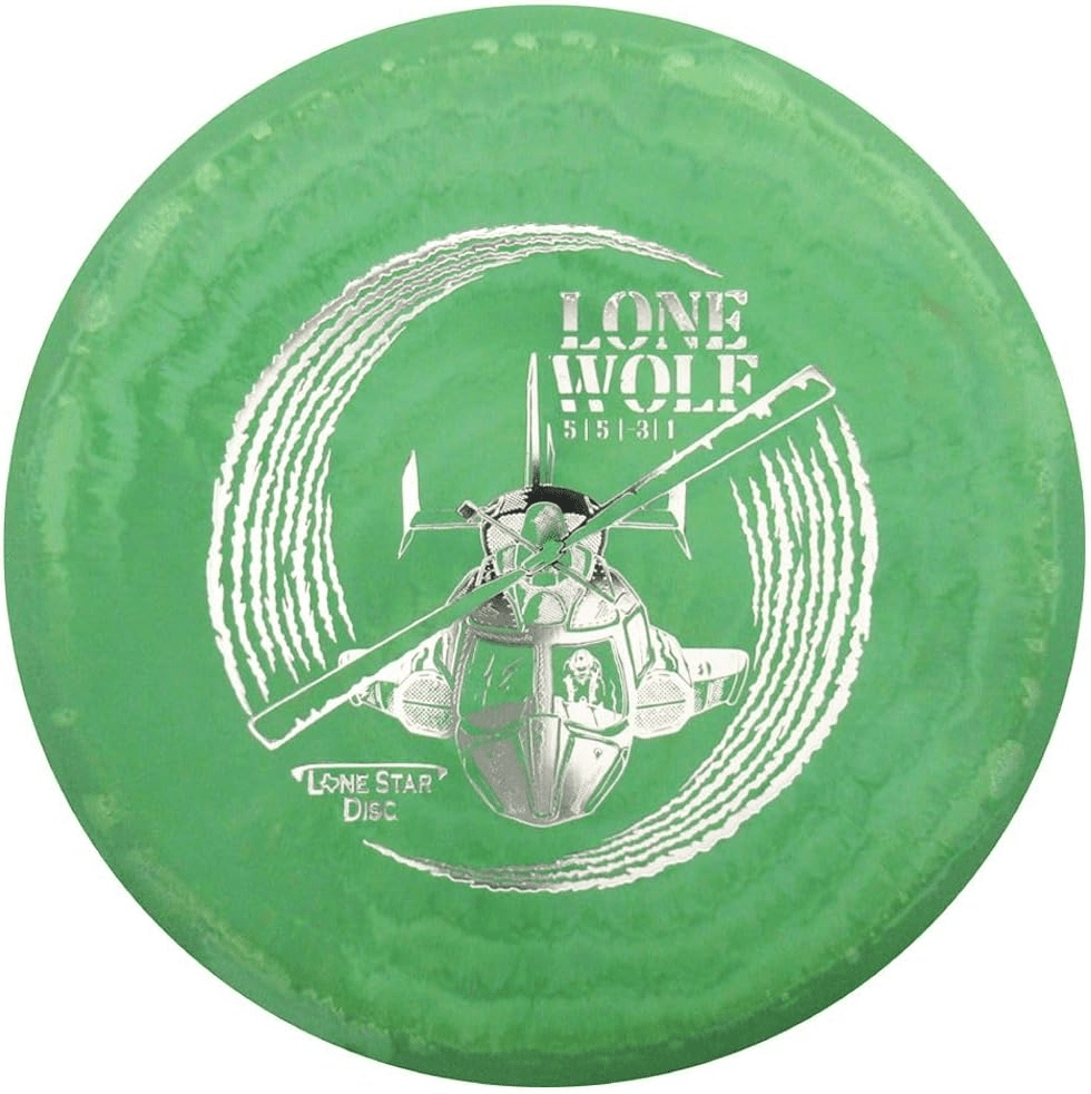 Lone Wolf D2 disc golf disc